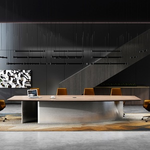 Modern Style Luxury 10 Person Conference Room Table - Product Image 2