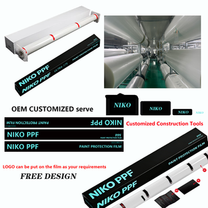 Vinilo para Envolver Autos Negro con Protección UV y Auto-Reparación Premium de EE. UU., Película Protectora de Pintura de Carbono PPF TPU, Rollo de Película para Autos, Color PPF - Product Image 4