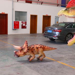 Fournisseur de robots métalliques B2B pour chiens dinosaures |   Triceratops bébé animatronique télécommandé/application pour intérieur |   Centre commercial de achats en gros personnalisé - Product Image 5