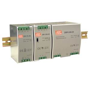 Fuente de Alimentación Industrial DR-120-24 de Salida Única 120W 24V para Riel DIN (TS-35/7.5 TS-35/15) con Certificación UL508 y 3 Años de Garantía - Product Image 2