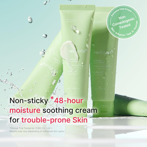 Crème Medicub pour peaux sensibles à <span class=keywords><strong>la</strong></span> Centella Asiatica, aide à réduire les rougeurs et les éruptions cutanées, hydratante, faiblement irritante, soin coréen pour <span class=keywords><strong>la</strong></span> peau - Product Image 3