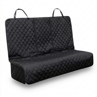 Housse de siège arrière pour chien, imperméable, style hamac, avec tissu résistant aux taches pour la rangée arrière