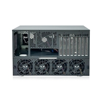 JMCD Meilleures Ventes NAS12S4-2 Boîtier NAS 12 Baies Montable en Rack ATX pour PC Domestique, Cloud Privé, Sauvegarde de Données, Serveur de Stockage Châssis