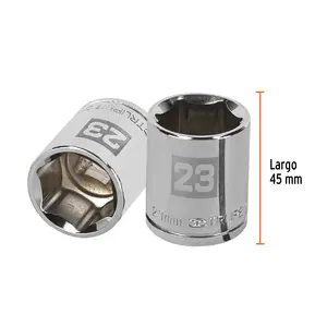 บ็อกซ์ 6 ซ็อกเก็ต 23 มม., 6 จุด, ขับเคลื่อน 1/2 นิ้ว, TRUPER - Product Image 3