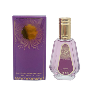 Vente en gros de parfum EDP arabe de luxe pour femmes, 50 ml, avec des notes florales, épicées, fruitées et citronnées, spray corporel longue durée - Product Image 4