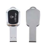 Nouveauté Disque flash USB lumineux Logo OEM personnalisé 2.0 Clé USB 8 Go 16 Go 32 Go Vente en gros Nouveau modèle de clé USB