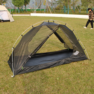 <span class=keywords><strong>Tenda</strong></span> Monoposto per <span class=keywords><strong>Campeggio</strong></span>, Escursionismo, Alpinismo, Caccia e Backpacking, <span class=keywords><strong>Tenda</strong></span> 4 Stagioni Resistente al Vento, alla Pioggia e Impermeabile - Product Image 4