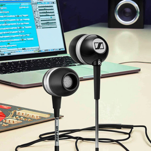<span class=keywords><strong>S</strong></span> Ennheiser CX 400-II Teléfonos de precisión Interfaz de 3,5mm Negro con sonido estéreo controlado por bajos - Product Image 6