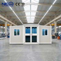 NOUVELLE MAISON CONTENEUR Pliable Extensible Moderne Préfabriquée Forme Rectangulaire/Carrée Tianjin 5 Chambres Maison Mobile Extérieure
