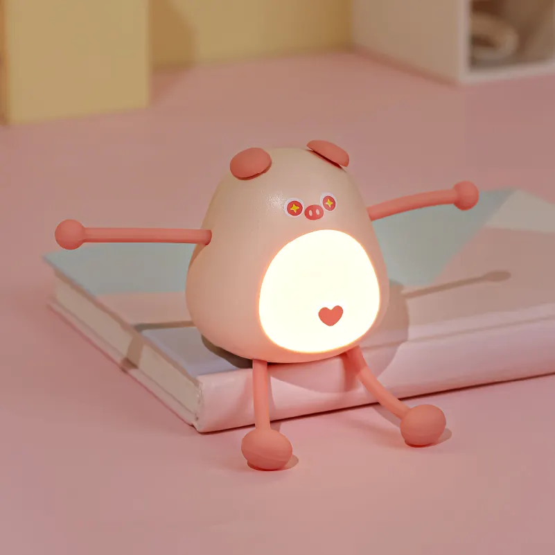 Veilleuse LED personnalisée rechargeable Veilleuse panda amusante pour bébés et enfants