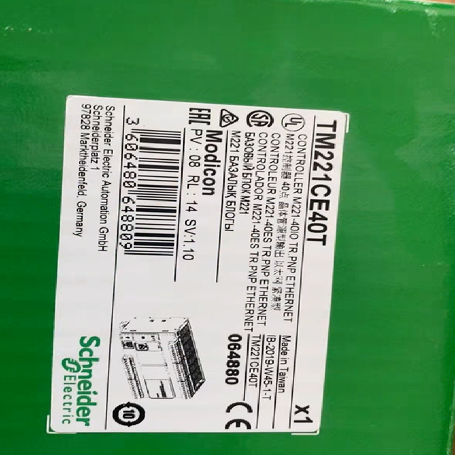 New and Original TM221CE40T Programmable Controller PLC Stock in Warehouse
