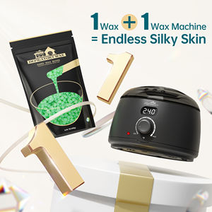 Cire dépilatoire chaude premium sans anthracène infusée à l'aloès, perles de cire dure indolores sans bande pour une épilation faciale douce - Product Image 6