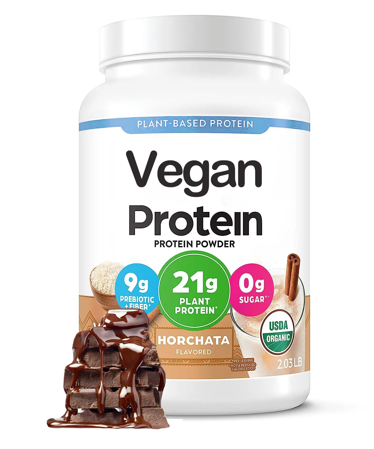 Hot Sales Super Food Supplement Organic Vegan Pea Protein Blend Soy Protein Isolate Plant Based Protein Powder