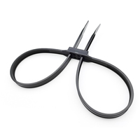 Brazaletes de Plástico Doble Flex US-NHC13X700, Brazaletes de Nylon Desechables con Cierre Automático
