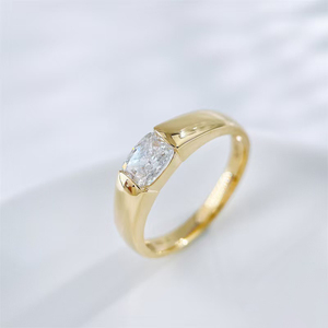 <span class=keywords><strong>Anillo</strong></span> de Boda para Hombre de <span class=keywords><strong>Oro</strong></span> Amarillo de 18K con Diamante Cultivado en Laboratorio, Estilo Vintage, Lujoso, Brillante, <span class=keywords><strong>Anillo</strong></span> de <span class=keywords><strong>Oro</strong></span> de Joyería Fina para Hombre - Product Image 2