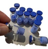 GHK-Cu Bubuk Liofilisasi Biru Perbaikan Peptida Tembaga Bahan Kosmetik