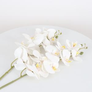 Arreglo <span class=keywords><strong>de</strong></span> Flores Artificiales <span class=keywords><strong>de</strong></span> 9 Cabezas <span class=keywords><strong>de</strong></span> Phalaenopsis, Impresión 3D, Simulación <span class=keywords><strong>de</strong></span> Flores para Bodas, Decoración del Hogar y Hoteles - Product Image 4