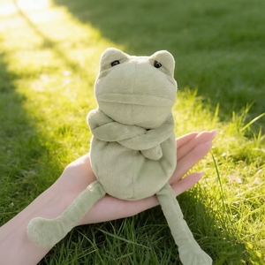 Peluche Super Carino e Morbido a Forma di Rana Triste, Imbottitura in Cotone PP, Marca MEIWEN, Dimensioni Personalizzabili, Antistress per Bambini - Product Image 3