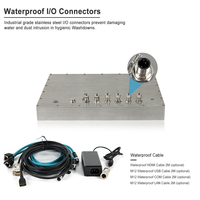 Panel PC Industrial de Acero Inoxidable IP69K a Prueba de Agua de 15 Pulgadas J6412 Sin Ventilador, Precio de Fábrica