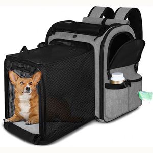 Free Sample Waterproof Pet Food <b>Carrier</b> <b>Backpack</b> Multi Functional Weekend <b>Dog</b> Food Bag for Outdoor - Product Image 5