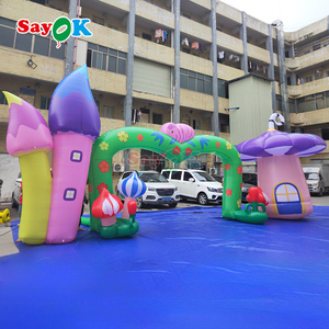 Arco Inflable de Flamenco para Eventos, Arco de Entrada Inflable para Publicidad Exterior y Fiestas de Sayok - Product Image 4