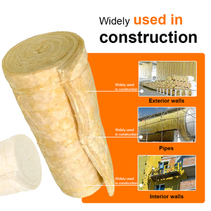 Material de <span class=keywords><strong>Aislamiento</strong></span> de Lana de Vidrio en Rollo para la Construcción de Viviendas, <span class=keywords><strong>Aislamiento</strong></span> Térmico, Acústico e Ignífugo - Product Image 2