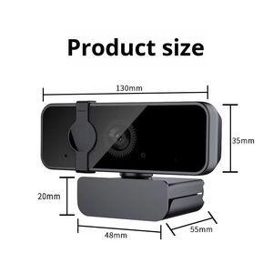 Cámara Web USB 1080p con Enfoque Automático y Sensor CMOS Negro para Transmisión en Vivo y Video, en Existencia - Product Image 4