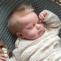 Poupées Bébé Reborn en Silicone Corps Entier de 18 Pouces, Vêtements Réalistes pour Fille et Garçon Jumeaux avec Kit de Matelas à Langer, Poupée Nacido pour Filles