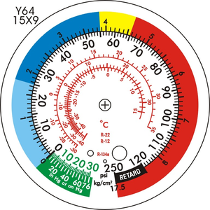 Manómetro de Presión de Refrigerante R134 para Sistema de Aire Acondicionado de Automóvil, Personalizado en Rojo, para Detener Fugas de Aire Acondicionado - Product Image 4