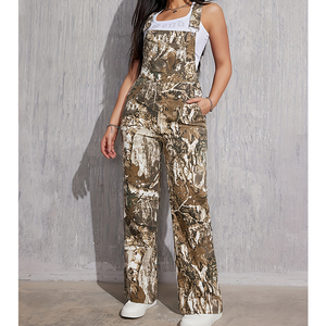 Proveedor de China Super Skinny Denim Romper Mujeres Overoles Mujeres \ 'S Zaras Jeans Monos sólidos - Product Image 2