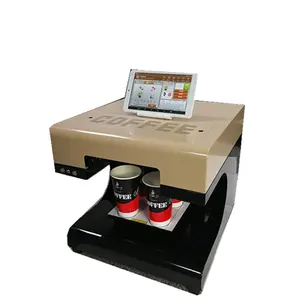 1-4cups 3d Koffie Printer Machine Voor Diy Koffie, Cake, Milktea, Pissa, Chocolade, cocktail Gebruikt In Koffie Club Winkel En Thuis