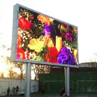 Écran LED de haute qualité RGB pour stades, installation fixe à l'arrière, entretien facile