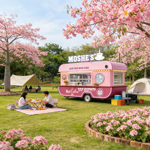Innovatively designed custom food trucks, food vending vehicles, affordable food <b>trailers</b>, food <b>trailers</b>, mobile food trucks - Product Image 1