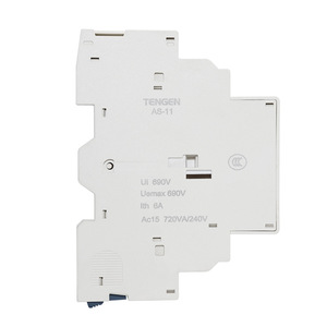 Tengen As11 Motor Protection Circuit Breaker Tgd1 32a <b>Miniature</b> Ac Side Mounted Auxiliary Contacts - Product Image 3