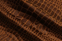 Texture de peau de crocodile tissu de daim à tricoter recyclé pour vêtement