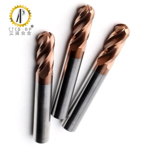 Hiệu Suất Cao Vonfram Cacbua Phẳng Vuông Bóng Mũi Góc Bán Kính Rắn <span class=keywords><strong>Carbide</strong></span> <span class=keywords><strong>End</strong></span> Mills Phay <span class=keywords><strong>Cutter</strong></span> Công Cụ Cho Phay - Product Image 6