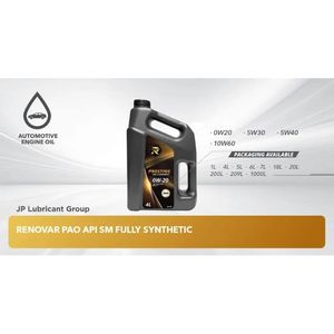 Huile moteur automobile entièrement synthétique 0W20 Huile lubrifiante liquide haute température Huile de base pour moteur de protection du moteur - Product Image 3