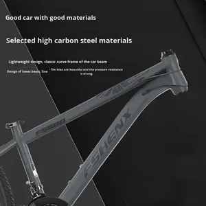 <span class=keywords><strong>Bicicleta</strong></span> de Montaña Nueva para Adultos, <span class=keywords><strong>26</strong></span> Pulgadas, Frenos de Disco Dobles, Suspensión en la Horquilla, Cuadro de Acero al Carbono, Amortiguación, <span class=keywords><strong>Bicicleta</strong></span> de Cross-Country - Product Image 2