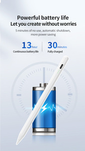 Stylet actif DH Premium Fast Charge pour <span class=keywords><strong>iPad</strong></span> avec rejet de la paume et sensibilité à l'inclinaison pour <span class=keywords><strong>dessin</strong></span> et écriture professionnelles sur <span class=keywords><strong>iPad</strong></span> - Product Image 2