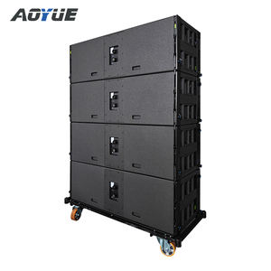 Sistema de sonido profesional para iglesias de 15 pulgadas con altavoces line array de tres vías duales. - Product Image 6