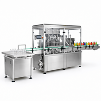 Machine de remplissage automatique haute précision pour jus de fruits, boissons, miel, lait, pâtes et huiles en bouteilles PET