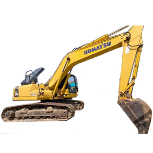 Excavadora de cadenas Komatsu Pc200 usada, excavadora de 20 toneladas, excavadora de segunda mano, excavadora de alta rentabilidad, con certificación CE - Product Image 1