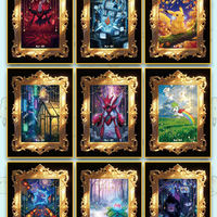 Boîte de collection YS Premium avec cartes en émail métallique, figurines, accessoires pour fans, étui de rangement, collection de loisirs exquise
