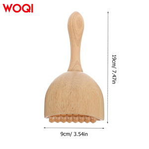 Masajeador de Vientre con Varilla Meridiana de Madera de Haya WOQI, Fácil de Usar para Tonificar y Reafirmar el Cuerpo, Elimina Toxinas - Product Image 2