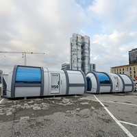 Abri isolé écologique bon marché Portable mobile résistant à la corrosion Salon Modulaire Camping Apple Cabin Sleep Pod