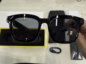 ODM 2025 Nuovi Occhiali Intelligenti AI Wireless per Android/iPhone con Fotocamera da 1300MP 4K <span class=keywords><strong>AR</strong></span> Impermeabili IPX-6 Controllo Touch/Vocale - Product Image 4