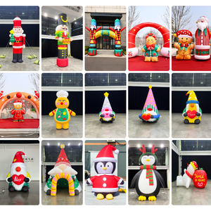 <span class=keywords><strong>Pingüino</strong></span> Navideño Inflable <span class=keywords><strong>de</strong></span> 1.5m, Decoración Navideña Personalizada para Jardín, Resistente al Agua, <span class=keywords><strong>de</strong></span> Tela Oxford Duradera - Product Image 4