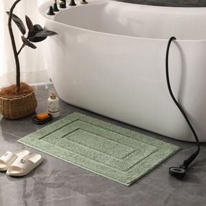 Lusso Super soffice tappeto da bagno a righe di alta qualità assorbente in microfibra Hotel antiscivolo soffici tappetini da bagno moderni in grande pelliccia - Product Image 6