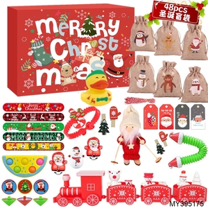 Bébé calendriers <span class=keywords><strong>de</strong></span> l'avent 24 pièces ornements noël caoutchouc bain canard <span class=keywords><strong>calendrier</strong></span> aveugle boîte jouets ensemble pour enfants - Product Image 3