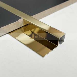 LL271 Custom R Shape Stainless Steel Metal Profile Shape Edge Curved <b>Corner</b> for Outside Shaped Tile Trim - Product Image 3